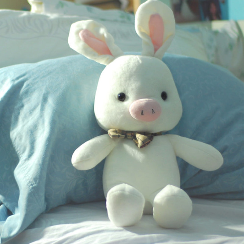 pig rabbit plush